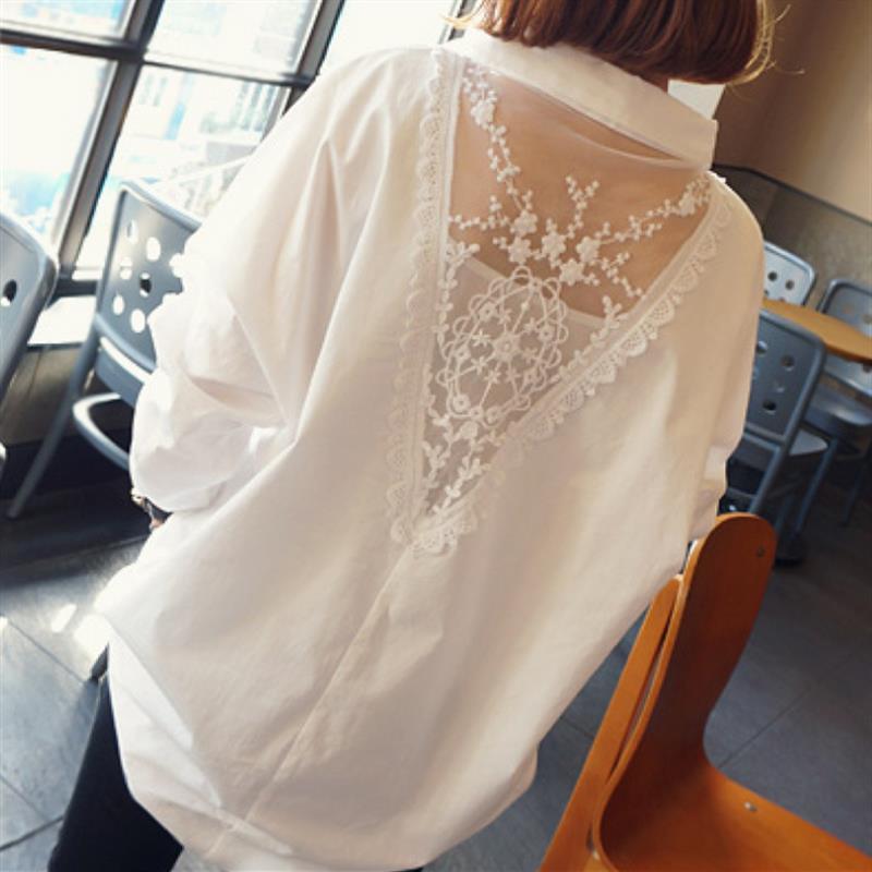 Blusa holgada de gasa bordada  - Summer Gauze Clothing reseña y precio