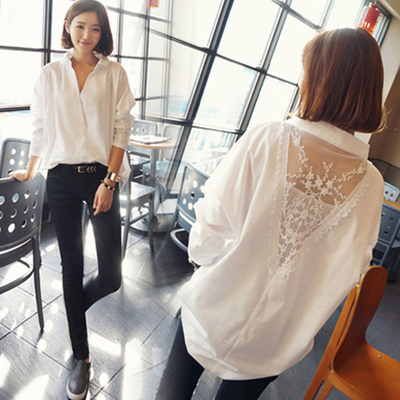 Blusa holgada de gasa bordada  - Summer Gauze Clothing reseña y precio