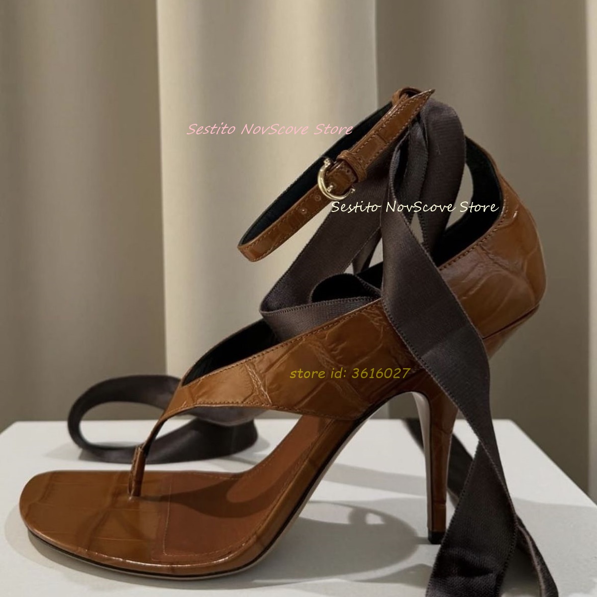 Sandalias con cordones y punta - Summer Clothing Items reseña y precio