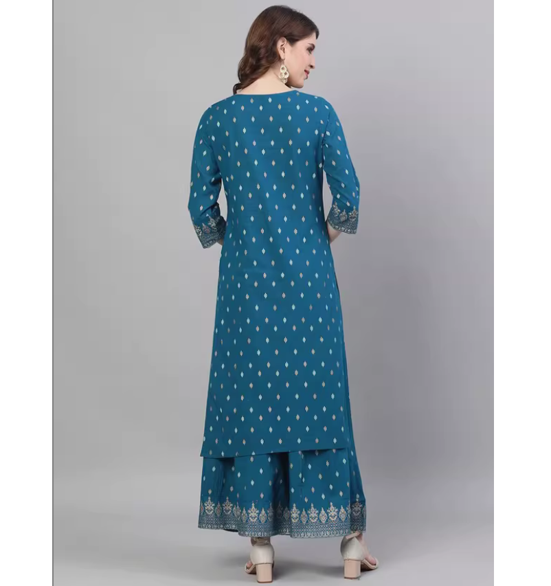 Conjunto de Tres Piezas de Est - Summer Clothing India reseña y precio