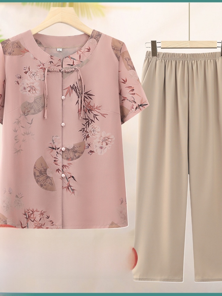 Conjunto de Dos Piezas de Mang - Summer Clothing For Women Over 60 reseña y precio